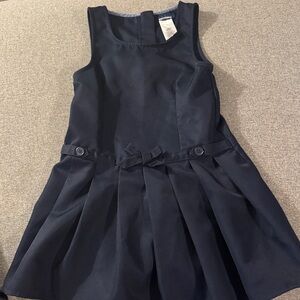 5/$15- Basic Editions Elegant Navy Kids Dress